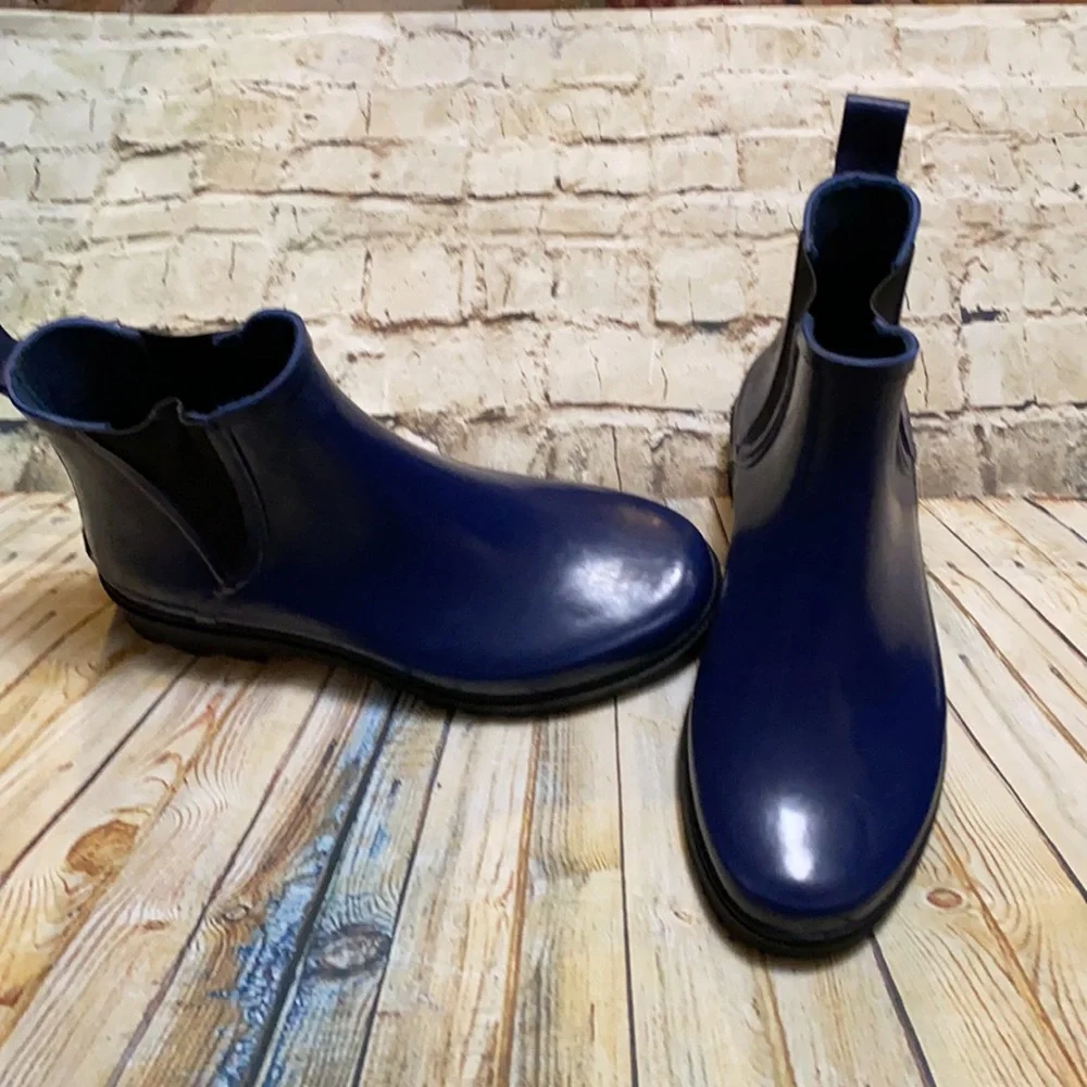 Polo Ralph Lauren Polo Sport Blue Rain Boots Size 9